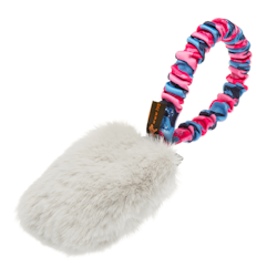 Tug-e-Nuf Faux Fur Pocket Bungy Squeaker