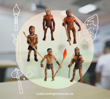 Menneskets evolusjon, menneskets utvikling figurer