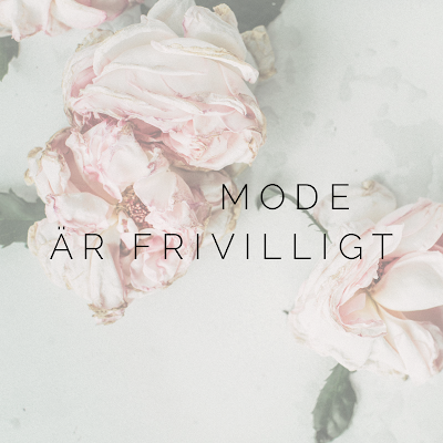 Mode är frivilligt