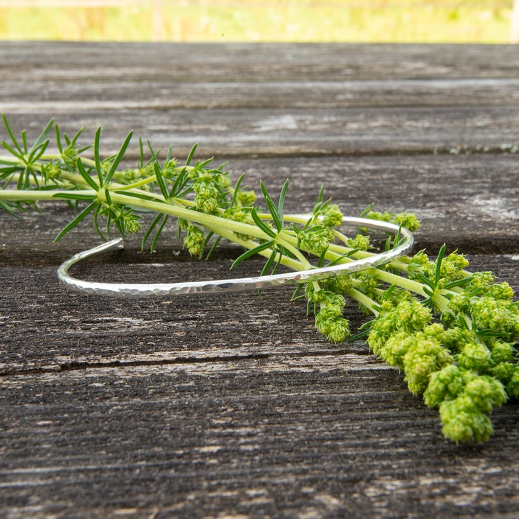 Armband Öppet - Återvunnen Silver