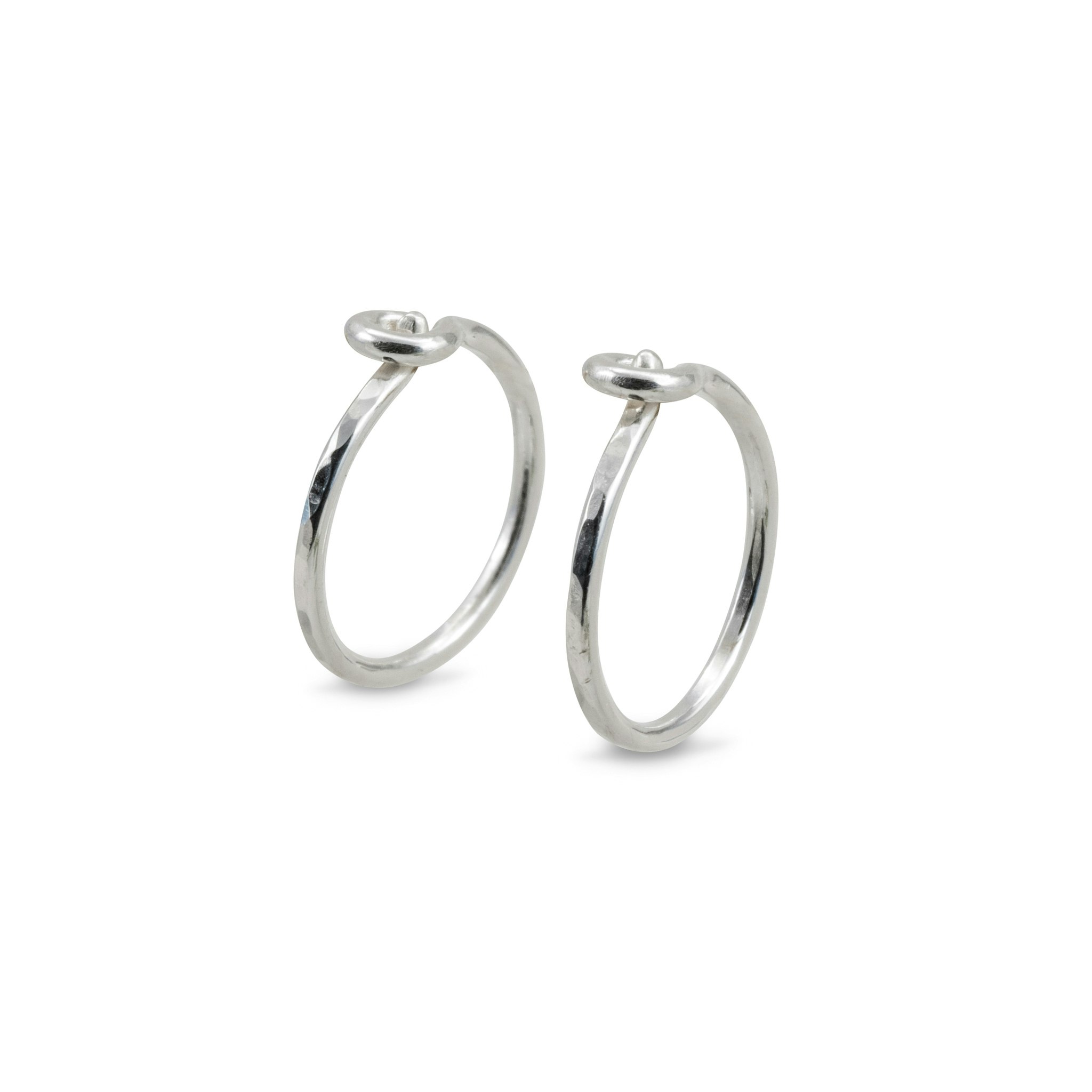 Mini Hoops Återvunnet Silver - MNOP Jewelry - Handgjorda Smycken i  Återvunnet Silver och Guld