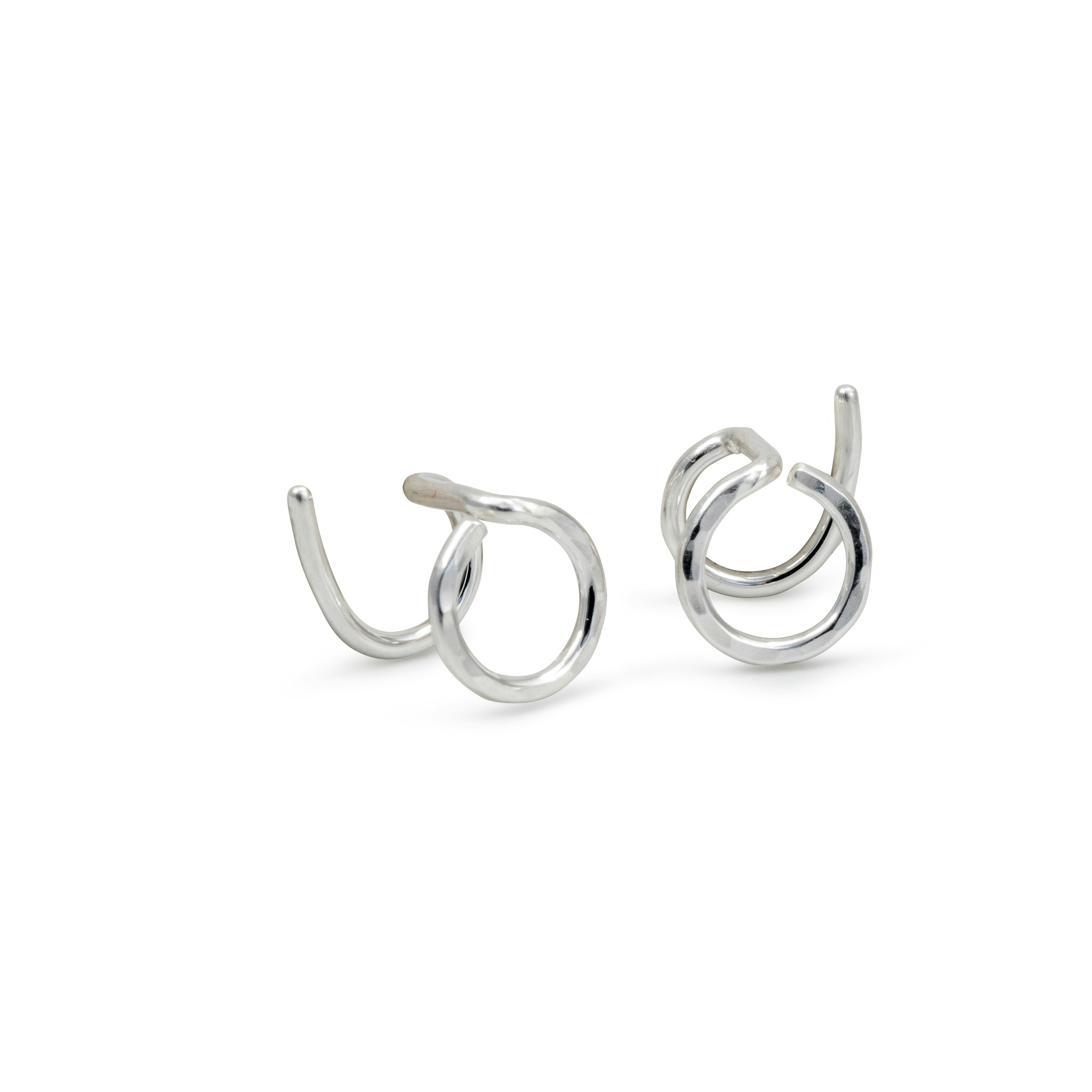 Cirkel Comfort Örhänge i Återvunnet silver - MNOP Jewelry - Handgjorda  Smycken i Återvunnet Silver och Guld