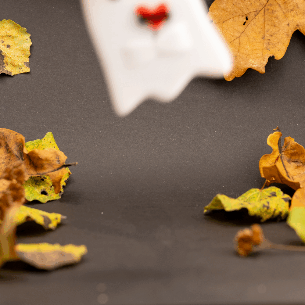 Spöke Comfort - Örhängen Halloween i Återvunnet Silver