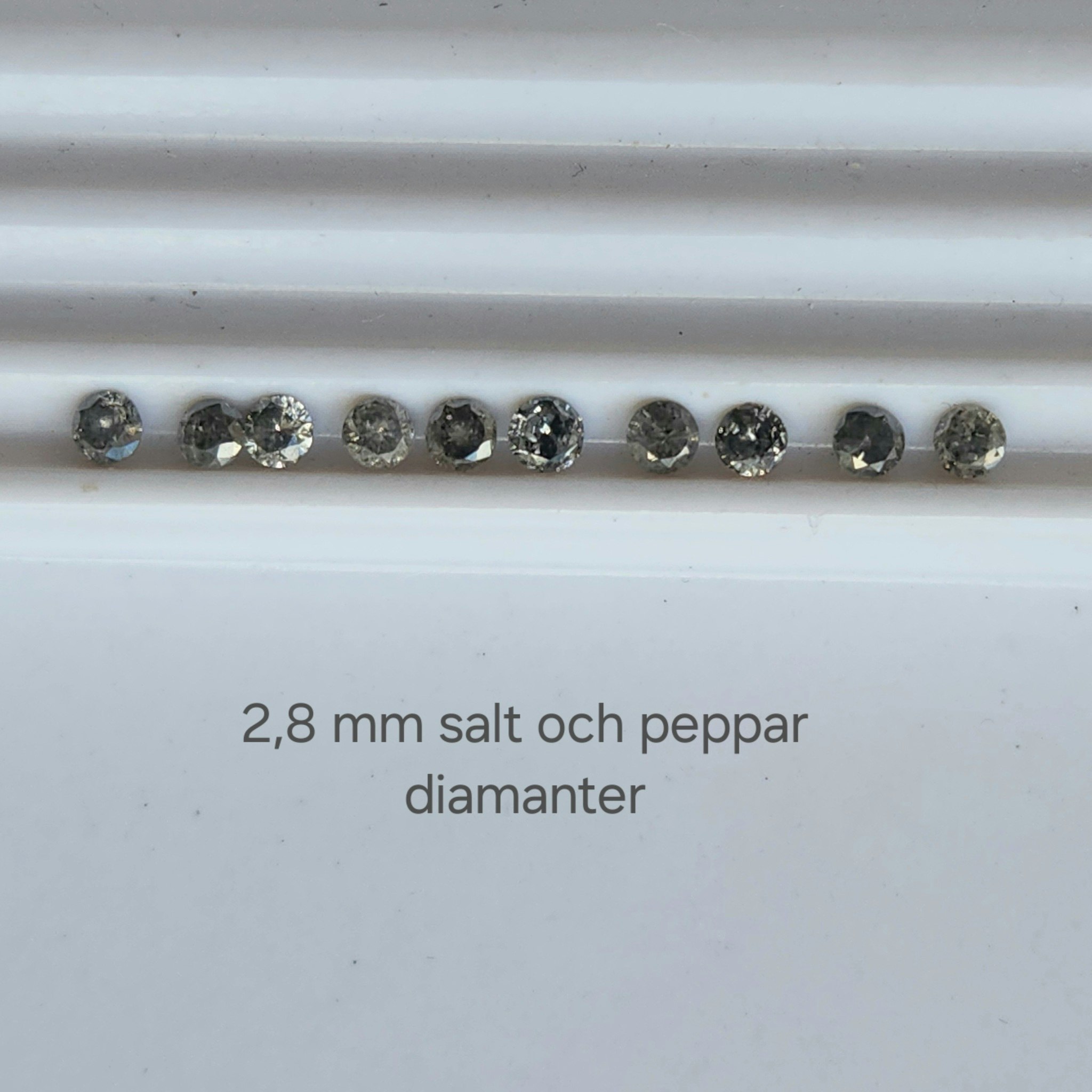 Salt och Peppar diamanter - Steg 1