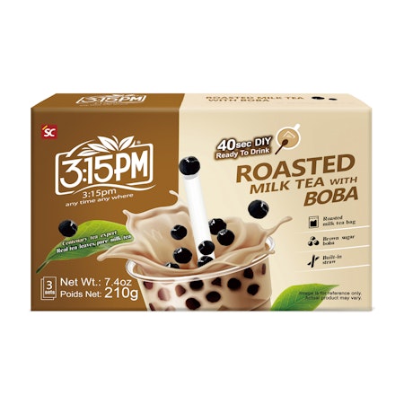 3:15 PM - Bubble Milk Tea Roasted