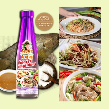 Nongporn - Fish Sauce Strong Pickled Mam Nem 300 ML (น้ำปลาร้า)