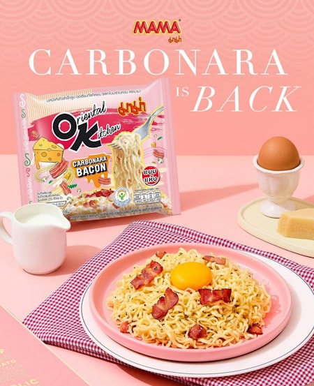 Mama OK - Carbonara Bacon Flavor