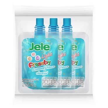 JELLY LIGHT POUCH FRESHY BLUEBERRY  (3X125G)