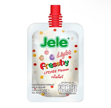 JELLY LIGHT POUCH FRESHY LYCHEE (3X125G)