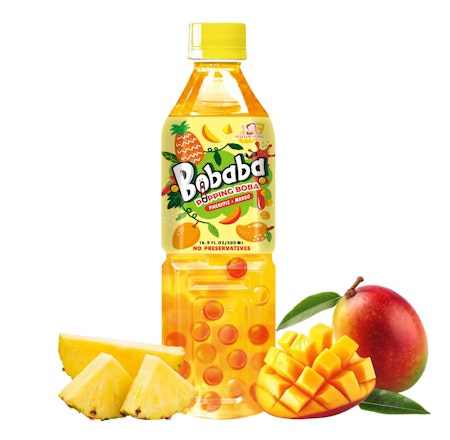 MADAMHONG - BUBBLE TEA DRINK MANGO&PINEAPPLE 500ML