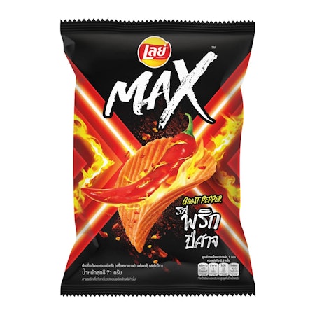 Max - ghost papper chips 44 g