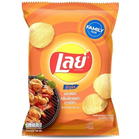 Lays - Potato Chips Extra BBQ 73 g