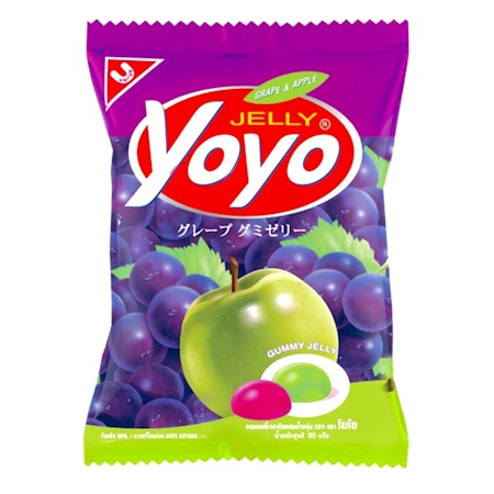 Yoyo - Jelly Grape & Apple 80g