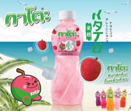 Kato - Drink Lychee With Nata De Coco 320ml