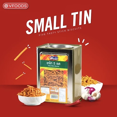 V-FOODS FIVE TASTY STICKS BISCUITS 1,2 kg