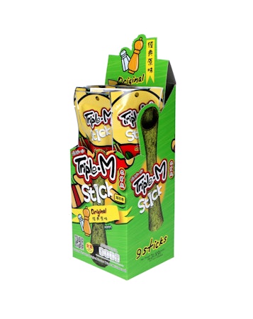 TRIPLE M - ROASTED SEAWEED STICKS ORIGINAL 24 g
