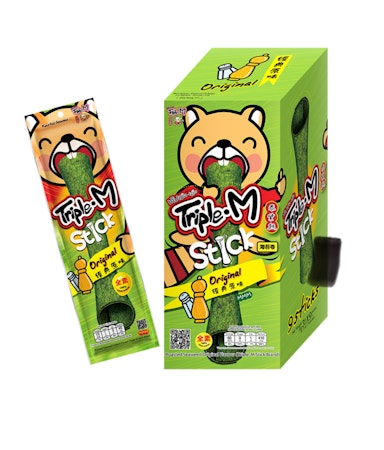 TRIPLE M - ROASTED SEAWEED STICKS ORIGINAL 24 g