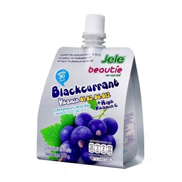 Jele beautie-  Vitamin Jelly Fruit Juice blackcurrant 150g x 3