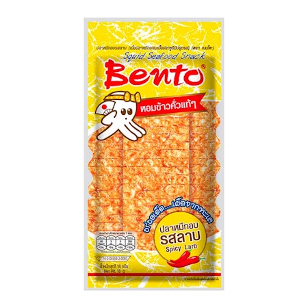 Bento Squid Seafood Snack Spicy Laab (GUL)  18 g
