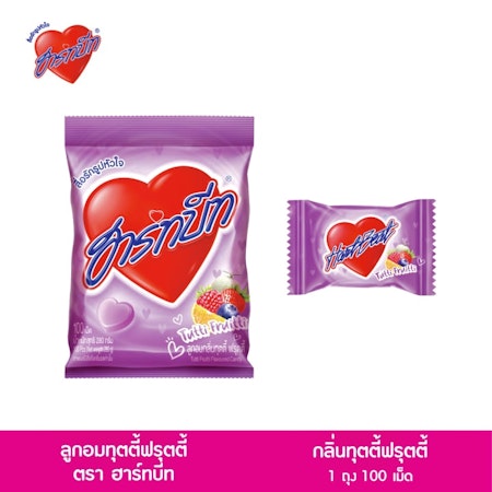 HEARTBEAT - TUTTI FRUITTI FLAVOUR 100st 280 g