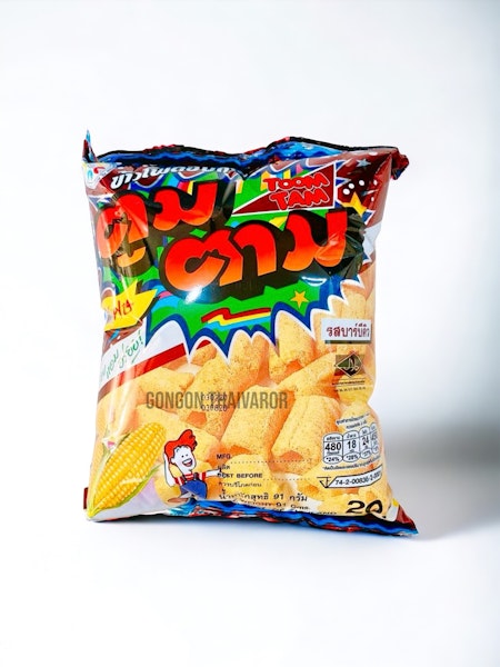 Toom Tam - Majs snacks med BBQ smak 91 g