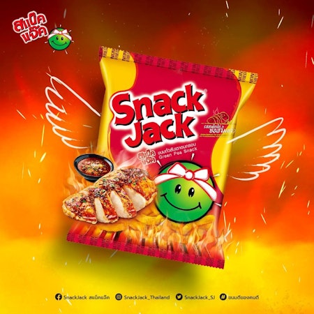 Snackjack - jimjawsås smak (thai spicy) 73 g