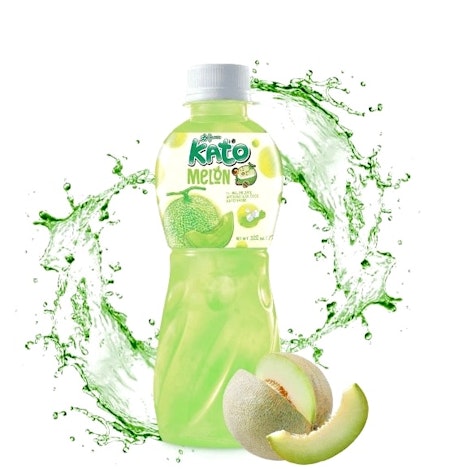 Kato - Drink Melon With Nata De Coco 320ml (BBF 13/02/2025)
