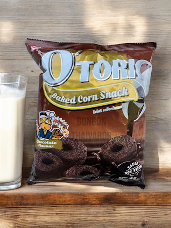 OTORI - BAKED CORN SNACK CHOCOLATE 45g