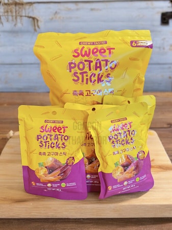 Sweet potato sticks 450g (6x80g) - มันหนึบ