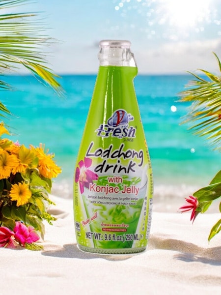 V-FRESH  Lodchong Drink with Konjac Jelly