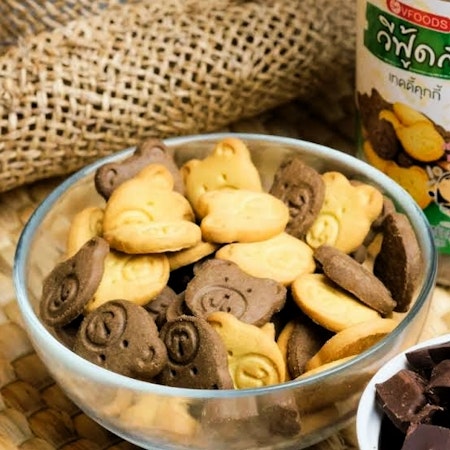 V-FOODS TEDDY COOKIE 180g