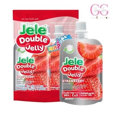 JELLY DOUBLE STRAWBERRY (3X125G)