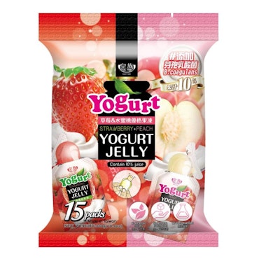 ROYAL FAMILY - STRAWBERRY&PEACH JELLY 300G