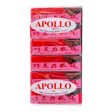Apollo - Milk Chocolate Wafer Cream 12x16g (ยกแพ็ค)