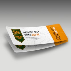 Dagbiljett (2 personer)