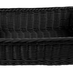 Brödkorg svart 38x29 cm