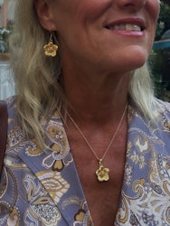 Steel Poppy Earring