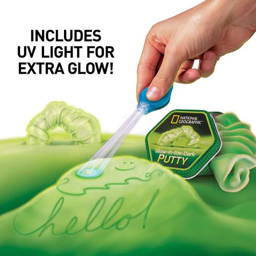 NATIONAL GEOGRAPHIC GLOW-IN-THE-DARK PUTTY
