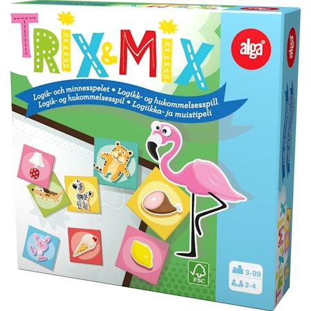 Trix & Mix -  Minnesspel