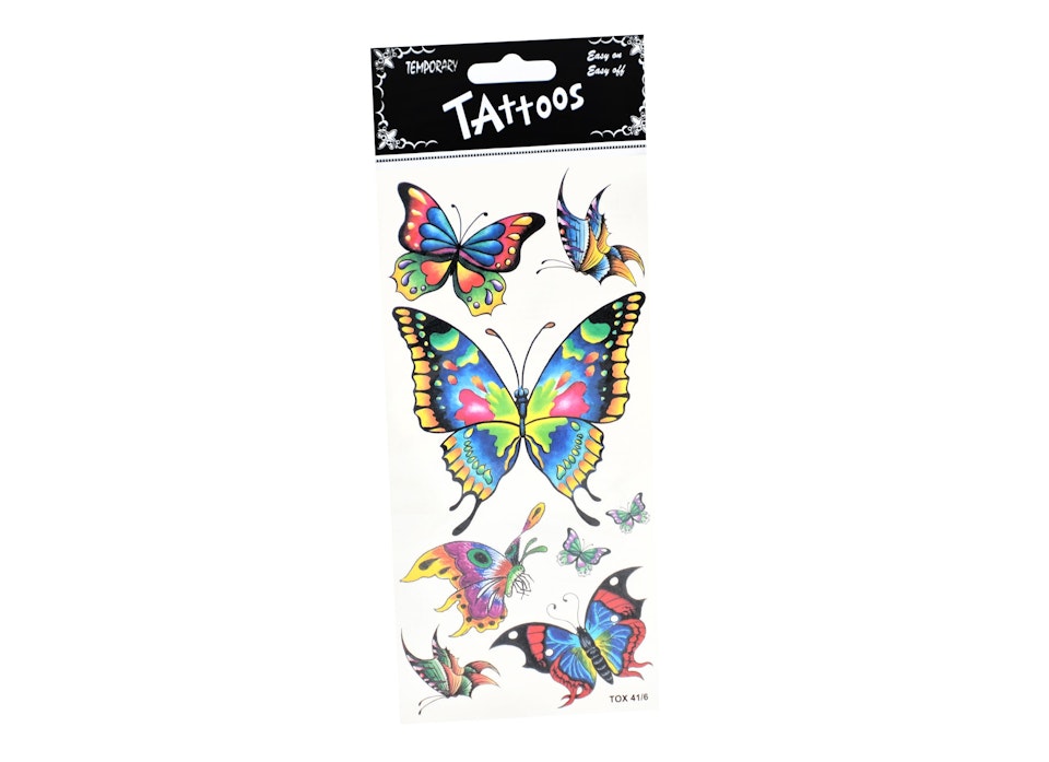Tatueringar fjärilar - Neon