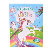 Magical Unicorns - Målarbok