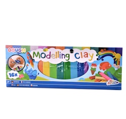 Modelling  Clay - Lera i 16 färger