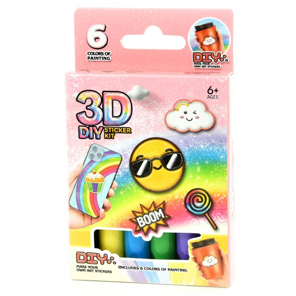 3D DIY Sticker kit - Gör egna klistermärken