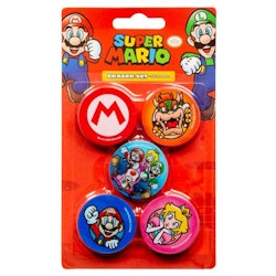 Super Mario Suddgummi 5-pack