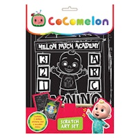 CoComelon Scratch Art Set