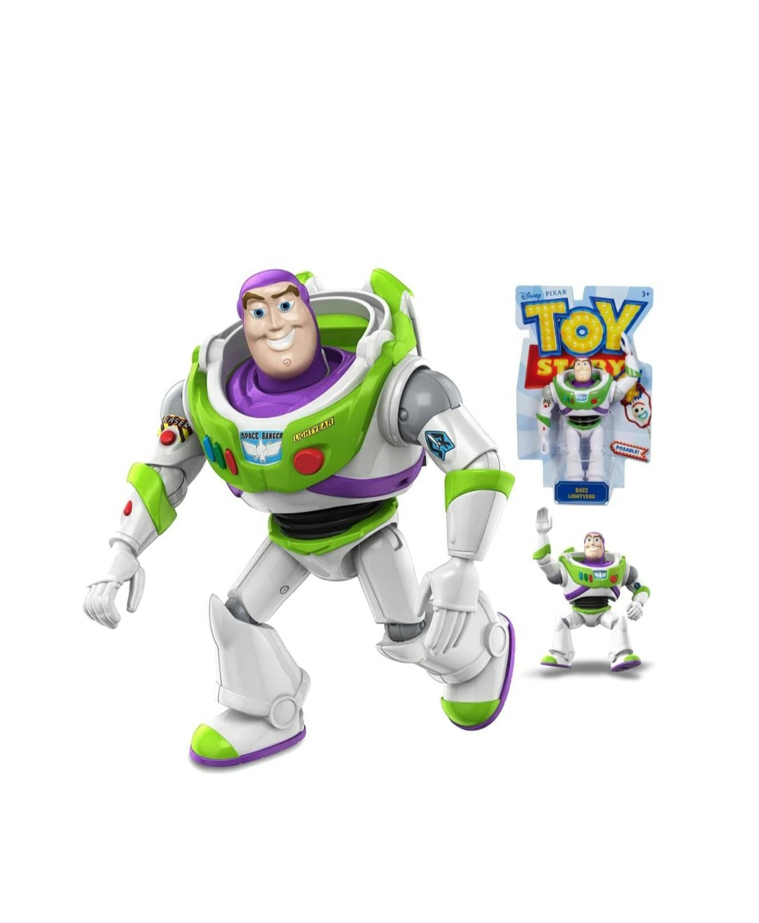 Disney Pixar Toy Story Docka Buzz Lightyear en rymdhjälte i rymddräkt