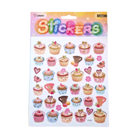 Klistermärken - Cupcakes