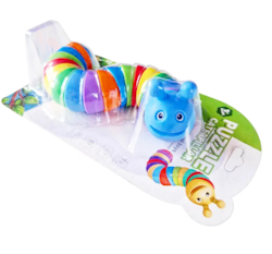 Fidget Toy Regnbågsfärgad Larv