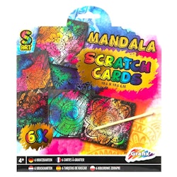 Mandala Scratch Cards