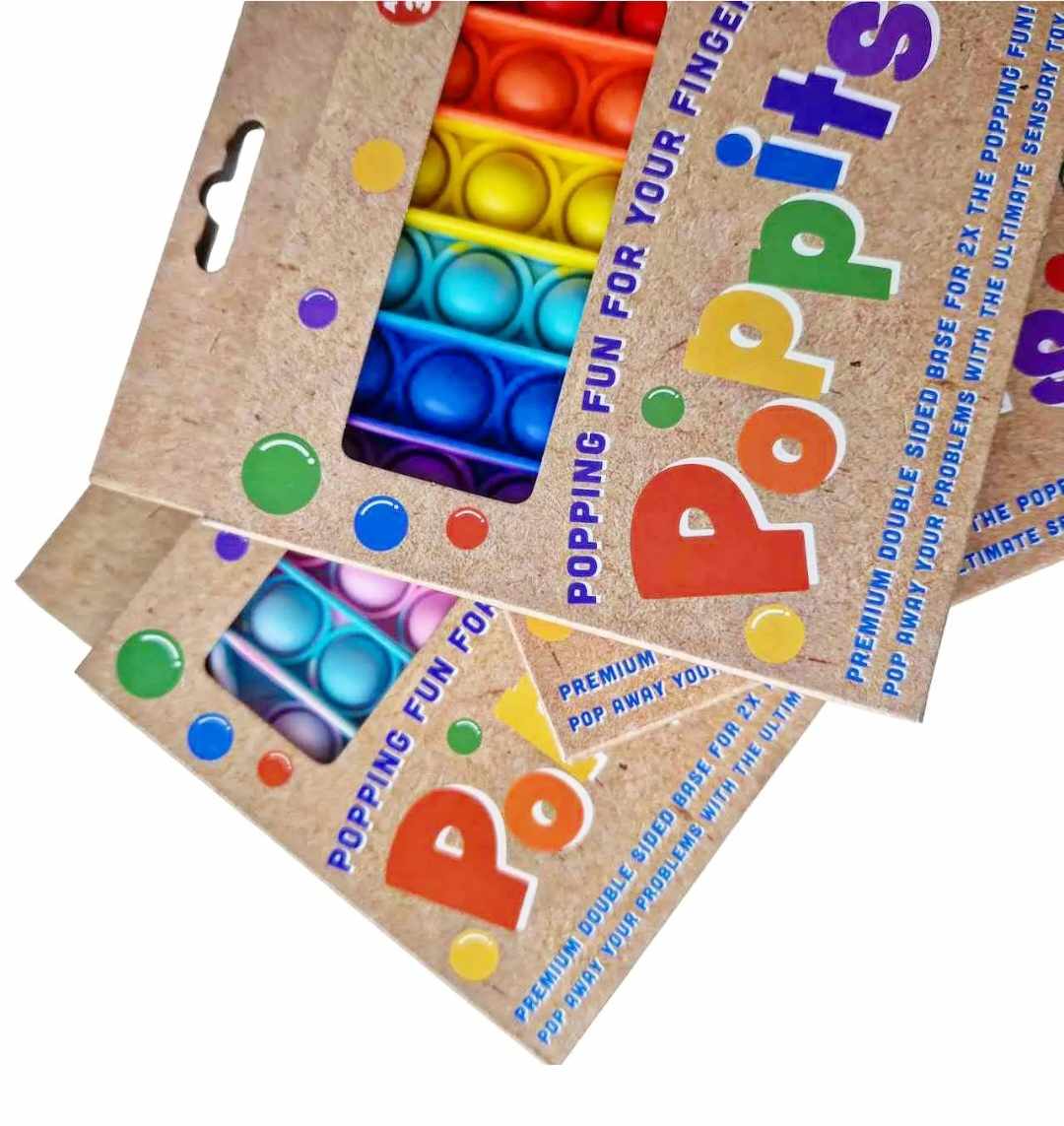 Pop It är en så kallad fidget toy och är bra för ångestlindring och är lämpliga för både barn och vuxna som en leksak eller för stresslindring.